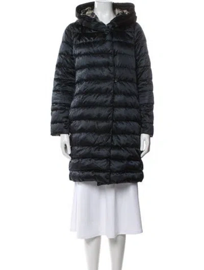 Pre-owned S Max Mara Down Coat In Grey