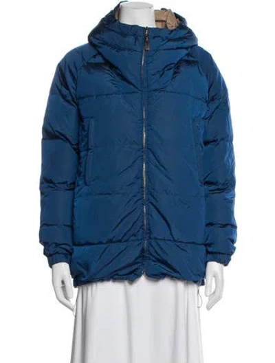 Pre-owned S Max Mara Down Jacket In Blue