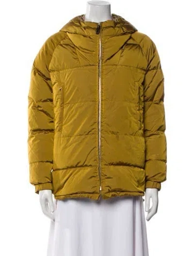 Pre-owned 's Max Mara Down Jacket In Yellow