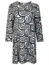 'S MAX MARA DRAW STRINGED WAIST DRESS