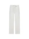 's Max Mara Drawstring Palazzo Pants In White