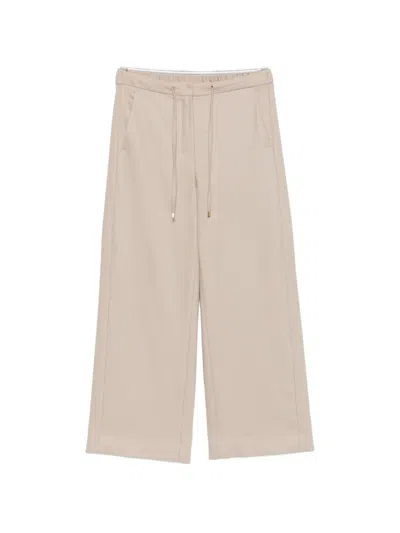 S Max Mara Drawstring Trousers In Neutral
