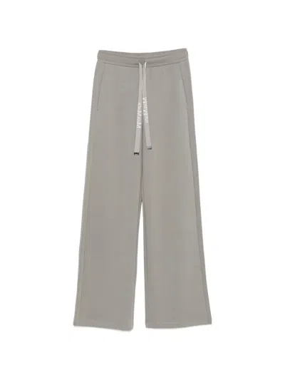 's Max Mara Drawstring-fastening Track Pants In Gray