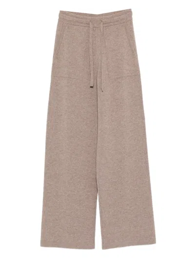 's Max Mara Drawstring-waist Track Pants In Brown