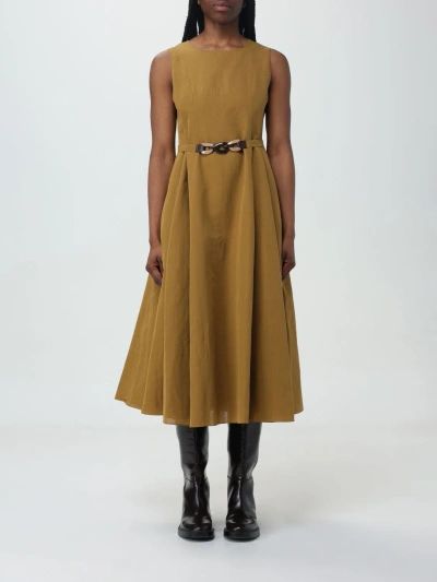 's Max Mara Dress  Woman Colour Mustard