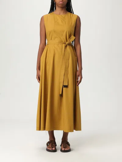 's Max Mara Dress  Woman Color Ocher