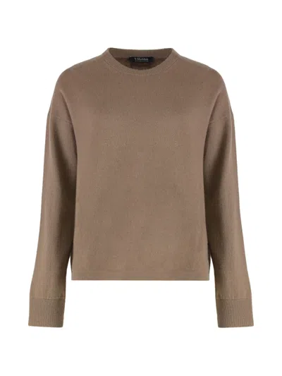 's Max Mara Dropped-shoulder Sweater In Brown