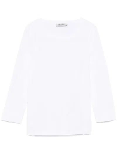 S Max Mara Durata T-shirt In 白色