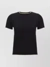 's Max Mara 'egidio' Crew Neck Knitwear T-shirt In Black