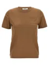 S Max Mara Egidio Short-sleeved T-shirt In Beige