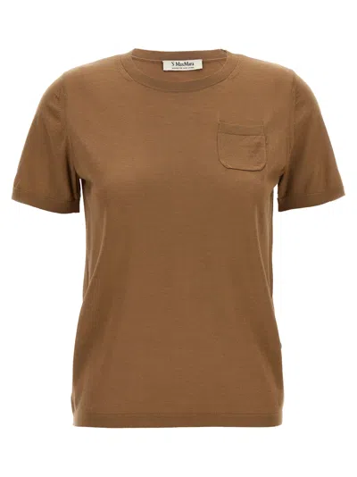 's Max Mara Egidio Short-sleeved T-shirt In Beige
