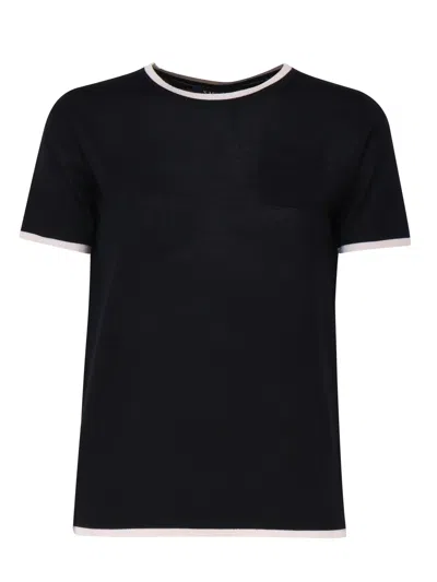 'S MAX MARA EGIDIO T-SHIRT IN VIRGIN WOOL