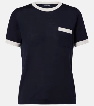 S MAX MARA EGIDIO VIRGIN WOOL TOP