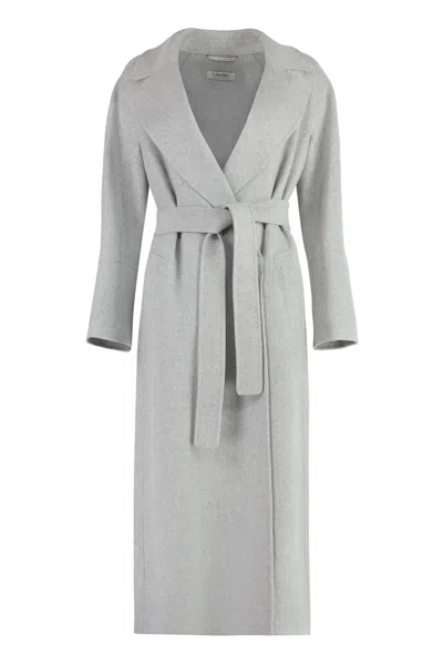 's Max Mara Elisa Virgin Wool Coat In Grey