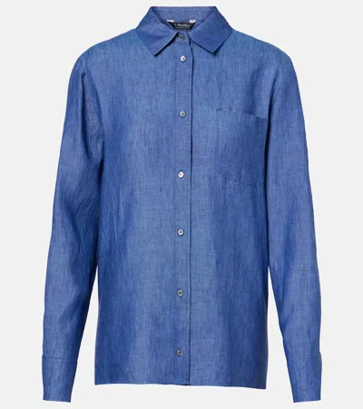 'S MAX MARA ELISE LINEN SHIRT