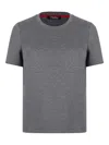 S Max Mara Embroidered-logo T-shirt In Gray