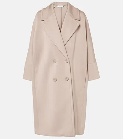 's Max Mara Mantel Emma Aus Jersey In Beige
