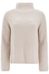 S Max Mara 'english Rib Pullover With ' In Neutro