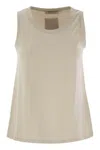 'S MAX MARA S MAX MARA ERBERT - REGULAR FIT STRETCH COTTON TOP