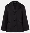 S Max Mara Coat Classic Front Pockets In Black