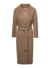 's Max Mara Esturia Wool Belted Coat In 045 Cammello