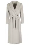 's Max Mara S Max Mara Paolore Wool Dressing Gown Coat In Medium Grey