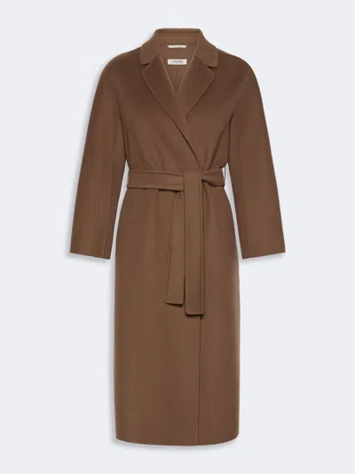S Max Mara Max Mara S Mud Wool Esturia Coat In Brown