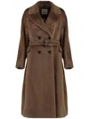 S Max Mara Eugenio Coat In Brown
