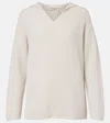 S Max Mara Falcone Ribbed-knit Wool Hoodie