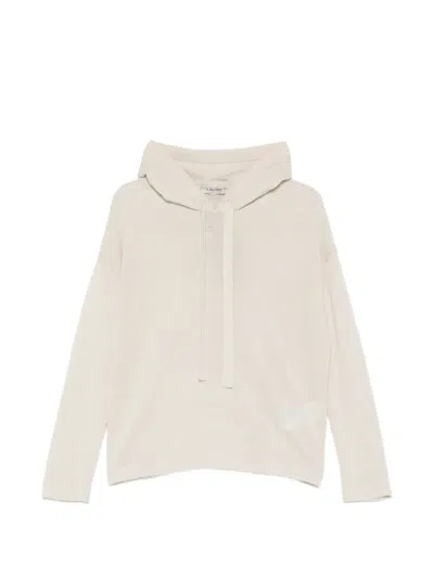 's Max Mara Farea Knitted Hoodie In Neutral