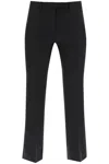 S Max Mara Fatina Cropped Flared Pants In Black