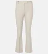 's Max Mara High Waist Straight Leg Trousers In Beige