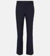 S Max Mara Fatina Cropped Straight Pants In Black