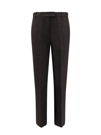 's Max Mara Fatina Viscose And Cotton Trouser In Black