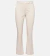 's Max Mara Felice Cotton-blend Wide-leg Pants In Beige