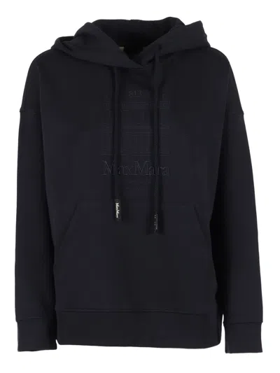 S Max Mara Felpa Andrea In Black