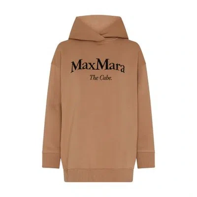 's Max Mara Felpa Hoodie In Beige