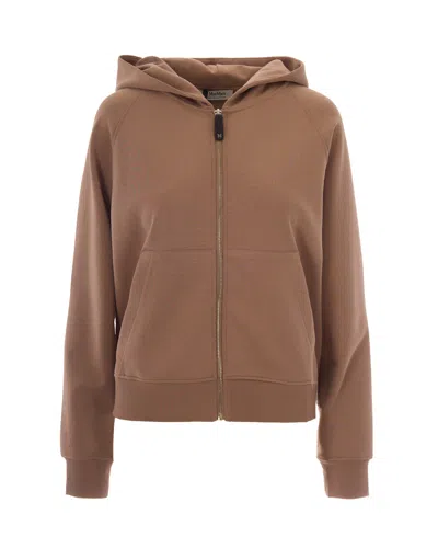 S Max Mara Felpa Marea Cammello In Brown