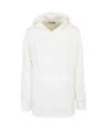 S Max Mara Visiera Hoodie In White