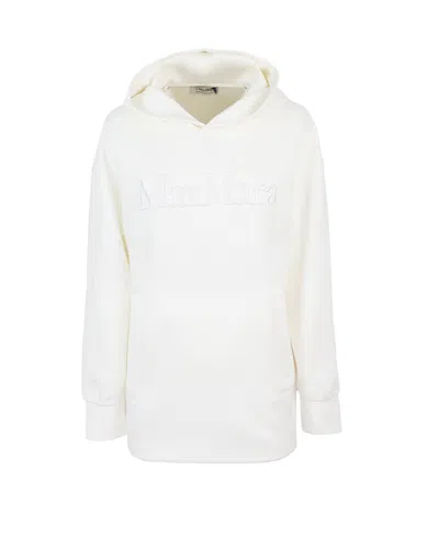 's Max Mara Felpa Visiera Bianca In White