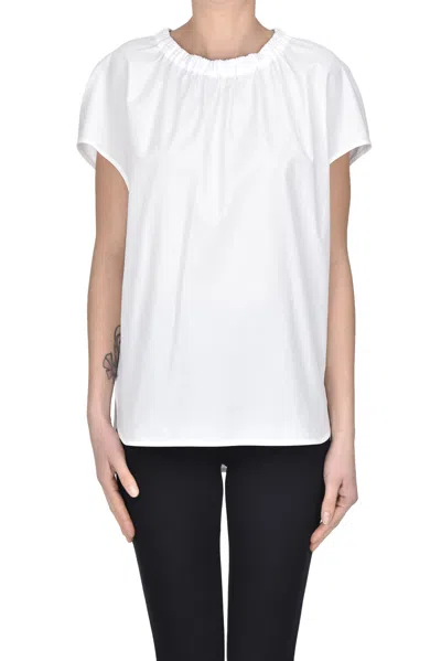 's Max Mara Fiamma Cotton Blouse In White
