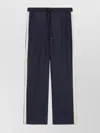 's Max Mara Flannel Trousers With Drawstring And Bands