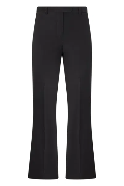 S Max Mara Flare Pants In Animal Print