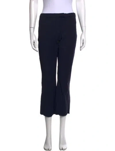Pre-owned S Max Mara Flared Pants In Black
