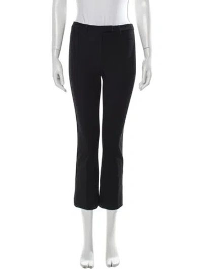 Pre-owned S Max Mara Flared Pants In Black