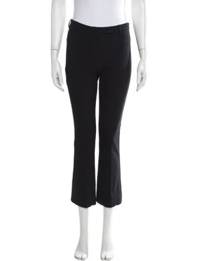 Pre-owned S Max Mara Flared Pants In Black