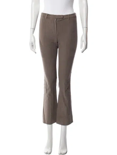 Pre-owned 's Max Mara Flared Pants In Neutrals