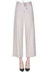 S Max Mara Floria Trousers In Light Grey