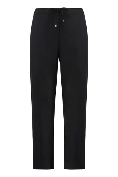 S MAX MARA FLORIA VIRGIN WOOL TROUSERS