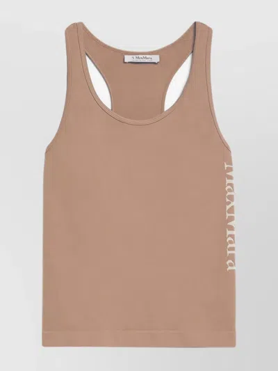 S MAX MARA FORTUNA TOP IN TECHNICAL FABRIC